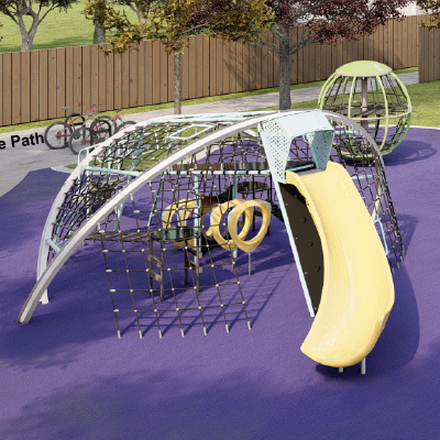 New Hazel Hills play structure, Crab Trap