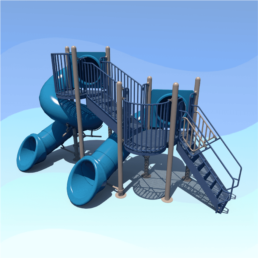 New SLide at the Aquatic Center