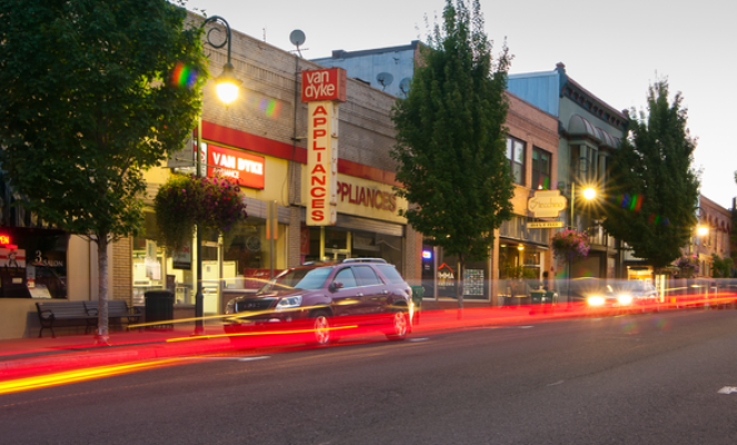 downtown lights for vision 2040