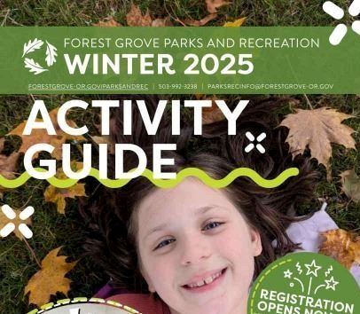 Winter 2025 Activity Guide Cover